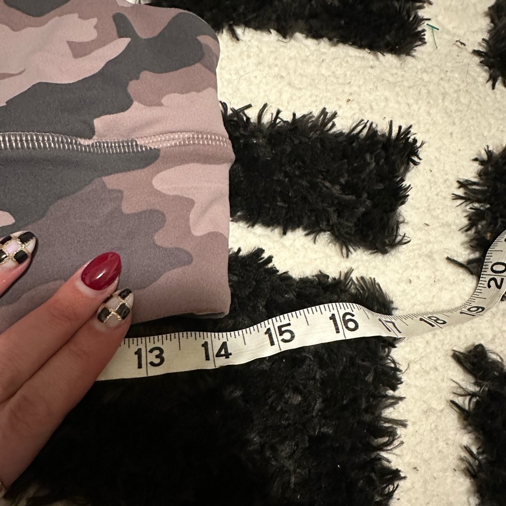 Lululemon Align Reversible Bra Light Support A/B Cup W2DAAS camo misty mauve 10 - Picture 7 of 7